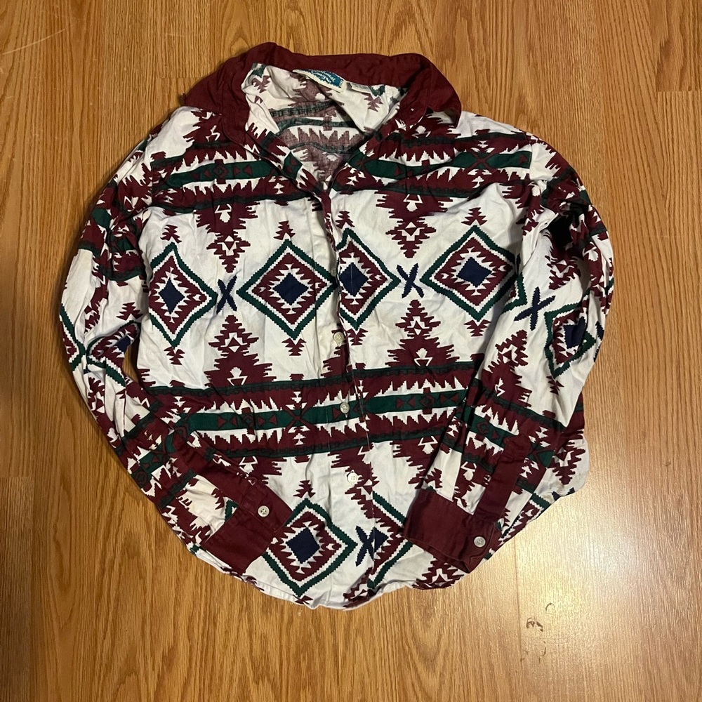 Southwest Canyon women’s button down